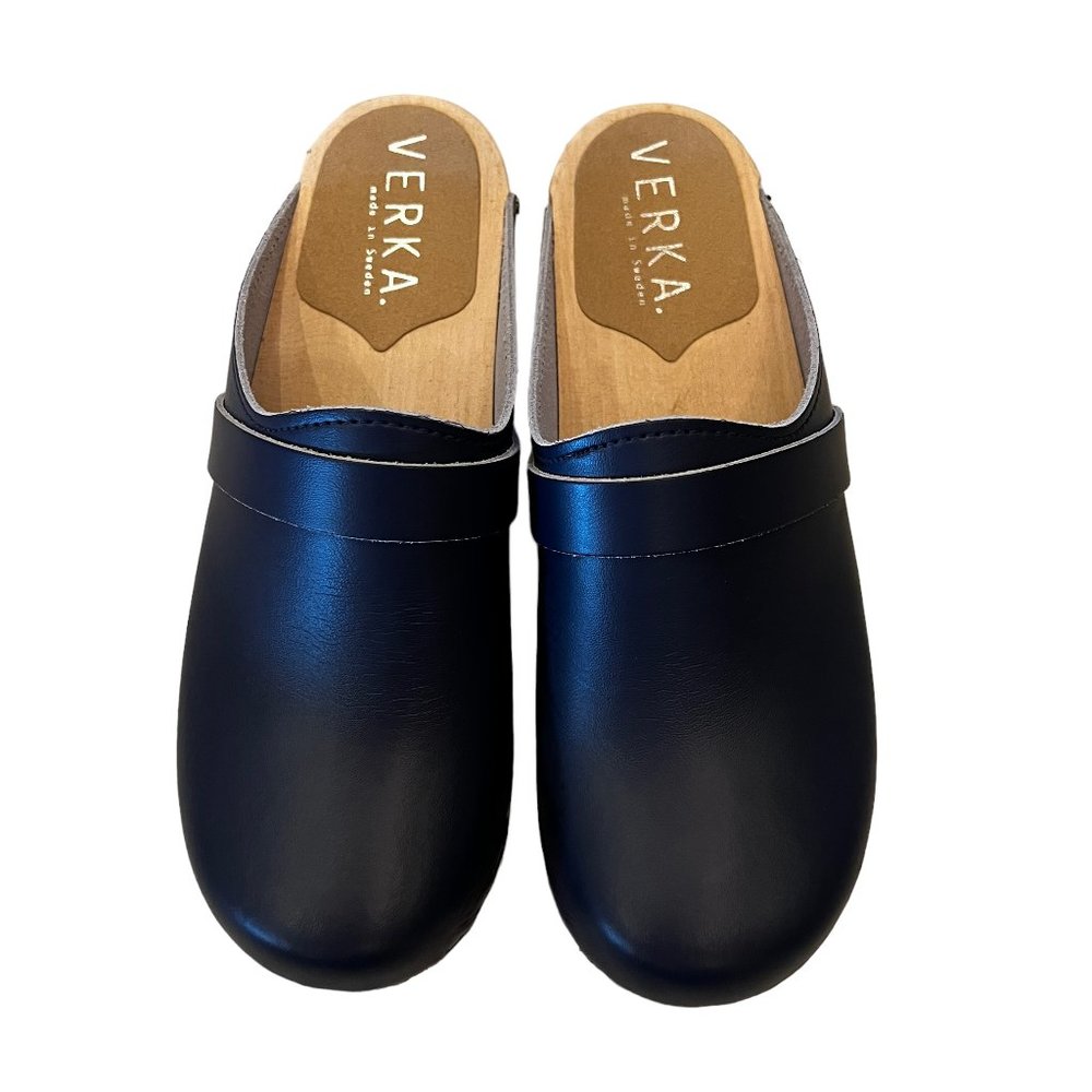 NEW Verka “Ledig” Clogs in Blueberry – Size EU 37 (US 6–6.5) - Picture 7 of 13